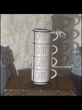 ⚡️Rae Dunn "COFFEE" Stackable Mugs